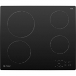INDESIT | Kaitlentė | AAR 160 C | Vitrokeramika | Degiklių / virimo zonų skaičius 4 | Palieskite | Laikmatis | Juodas