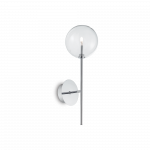 Sieninis &scaron;viestuvas Ideal Lux Wall lamp with 1 light EQUINOXE, G4, antracite
