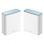 Mar&scaron;rutizatorius D-Link EAGLE PRO AI AX3200 Mesh System | M32-2 (2-pack) | 802.11ax | 2402+300 Mbit/s | 10/100/1000 Mbit/s | Ethernet LAN (RJ-45) jungtys 2 | Mesh Support Yes | MU-MiMO Yes | No mobile broadband | Antenna type Embedded omni-directiona ...