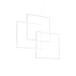 Ideal Lux Pakabinamas &scaron;viestuvas Frame Sp Quadrato Bianco