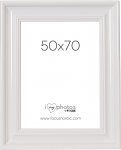 Focus Group Ramka Focus Focus Charleston Baltas 50x70