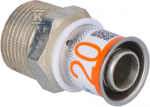 Uponor Uponor S-Press PLUS su jungtis su i&scaron;oriniu sriegiu. 20-R3/4MT