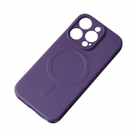 Hurtel MagSafe Compatible silikoninis iPhone 15 Pro silikoninis - dėklas telefonui violetinės spalvos