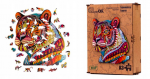 PuzzleOK Medinė dėlionė 129 vnt. - Tigras