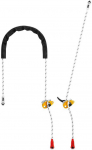 Prancūzija Petzl Grillon pozicionavimo ir saugos įrenginys - 2 m