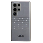 Samsung Galaxy S24 Ultra Audi IML dėklas (AU-IMLS24U-A6/D3-BK) juodos spalvos