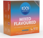 EXS Mixed Flavours Latex Condoms 48-Pack - Variety Aromatic Selection