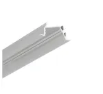 LED juostos profilis DIAGONAL14 F/TY, anoduotas aliuminis, 2m