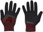Sodo ir darbo pir&scaron;tinės Bradas FLASH GRIP Raudonas FULL, 10 dydis, 6 vnt.