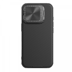 Nillkin CamShield Prop Apple iPhone 16 Pro with Camera Cover and Stand - dėklas telefonui juodos spalvos