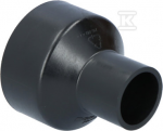 Geberit PEHD REDUCTION 75X40 SIMMETRIKAS. (CHAN.HDPE)
