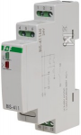 Bistabili relė F&F BIS-411M-LED-24V 16A 1NO 9-30V AC/DC LED su kontaktų padėties atmintimi DIN bėgiui