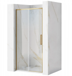 Du&scaron;o durys REA Rapid Slide, 100 cm, Brushed Gold