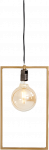 Pakabinamas &scaron;viestuvas Customform Lempos, "PAROT", 0.25x0.4 m, Juoda