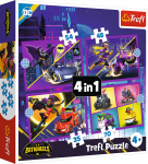 Dėlionė TREFL BATWHEELS 4 dėlionių rinkinys