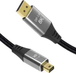 Kabelis Reagle DisplayPort Mini - DisplayPort 3 m sidabrinis (RMDD300P)
