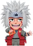 Plastoy Naruto Shippuden Jiraya money box figure 16cm