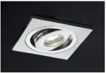 1W LED įleidžiamas pakreipiamas &scaron;viestuvas MT 120 LED, aliuminio sp., 4000K