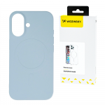 Wozinsky Liquid Silicone MagSafe for Samsung Galaxy S25 Plus - dėklas telefonui mėlynos spalvos