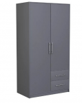 Lova Spinta Meblar SMART SR3 antracitas