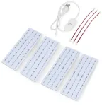 BambuLab Litofano LED foninio ap&scaron;vietimo komplektas - KC010 - 192x144mm - 4vnt - Bambu Lab