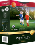 Realprices Auk&scaron;čiausios kokybės sportinė žolė WEMBLEY 1kg 40 m sportinei vejai