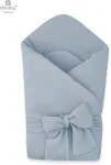 KIECZMERSKI Kūdikių vystyklas su lankeliu MUSLIN COTTON džinsai medvilnė 100%