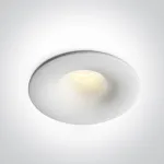 7W LED įleidžiamas &scaron;viestuvas, baltas, 3000/4000/5000K, 10107RA/W/V
