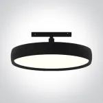 30W LED &scaron;viestuvas į magnetines sistemas MINI/MIDI/MAXI/P&P, juodas, 3000/3500/4000K, 48V, 42146/B/V