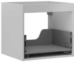 Praustuvo spintelės korpusas Mexen Box-A, 50 cm, 1 stalčius, Pilkas matt