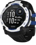 I&scaron;manusis laikrodis Garmin Instinct 3 &ndash; 50 mm, Solar, Baltojo akmens spalvos su juodu / mėlynu dirželiu