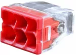 Hismart Elektros Jungtis - Sujungimo Jungtis 6x 0.5-2.5mm&sup2; 24A 450V 100vnt