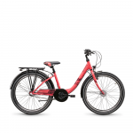 Children's bicycle S&acute;COOL Wave Steel LTD, 24" coral/red