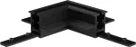 Užglaistomo magnetinės sistemos ZAMBELIS MAGNETIC 3MM bėgelio kampinis sujungimas, juodas, TRIAC/DALI, 25133