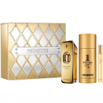 Set Paco Rabanne: Million Gold Eau De Parfum For Men, 100 ml + Million Gold Eau De Parfum For Men, 10 ml + 1 Million Anti-Perspirant Dezodorantas Pur&scaron;kiklis For Men, 150 ml