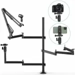 Stovas - Ulanzi UURig Table Top Live Broadcast Stand Adjustable Height Juodas