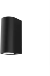 Sieninis &scaron;viestuvas 8W LED sieninis fasado &scaron;viestuvas NEXO, juodas, 2700/3000K, IP65, A2095170N