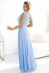 Suknelė ilga eleganti&scaron;ka &scaron;ifoninė moterims