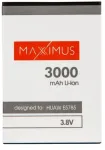 BATTERY MAXXIMUS HUAWEI E5785 3000mAh modemo baterija HB824666RBC