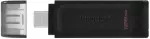 Kingston pendrive 128GB USB-C DT70 juoda