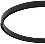 Lenktas magnetinis bėgelis VIOKEF MAGNETIC CURVY, juodas, pusė 900mm apskritimo, 02/0400-B
