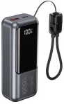 &bdquo;Gembird PB10-PD20-LCD-02&ldquo; kompakti&scaron;ka greito įkrovimo i&scaron;orinė baterija su LCD ekranu, 20 W, 10000 mAh, pilkos spalvos