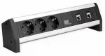 Bachmann Desk 3xCEE7/3 2x CM-CAT6A Modulis (BM0010727)