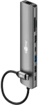 HUB USB Goobay Slim 8 prievadų USB koncentratorius su HDMI&trade; ir RJ45, 5 Gbit/s