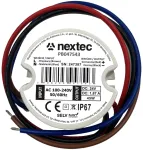 45W LED maitinimo &scaron;altinis NEXTEC, 24V, IP67
