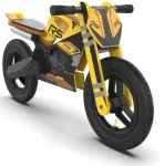Kiddimoto Triumph Speed Triple 1200 RS medinis balansinis dviratis / dviratis be pedalų