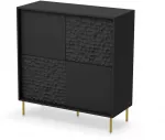 BULLET KM-2 chest, juodas / auksinis