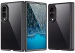Dux Ducis Aimo Mag dėklas Samsung Galaxy Z Fold 8 Wide – juodos spalvos
