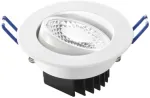 7W LED įleidžiamas &scaron;viestuvas ORIONE, baltas, 4000K