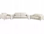 Sofa Beliani Svetainės baldų komplektas 6 asmenims OMMEL &scaron;viesiai smėlio spalvos